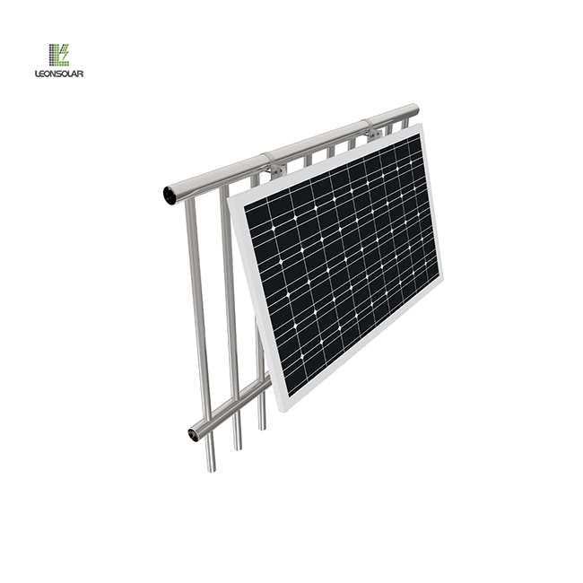 Solar balcony hooks designed for securely mounting solar panels to balcony railings, providing stability and durability in outdoor environments.