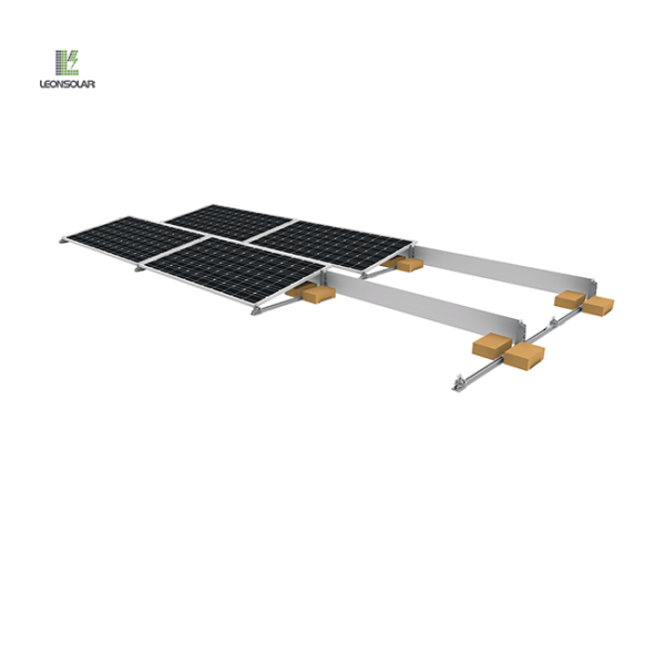 The Ballasted PV System is a practical and efficient solution for installing solar panels on rooftops without penetrating the roof membrane. Its primary purpose is to provide a stable and secure platform for solar panels using ballast, typically in the form of concrete blocks or other heavy materials.