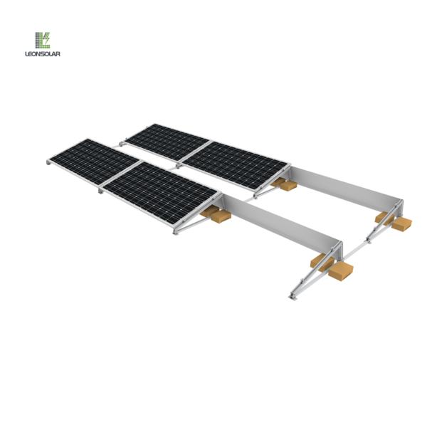 Renderings für den Einbau von Dachballastsystemen, der Ein- und Ausbau ist sehr einfach