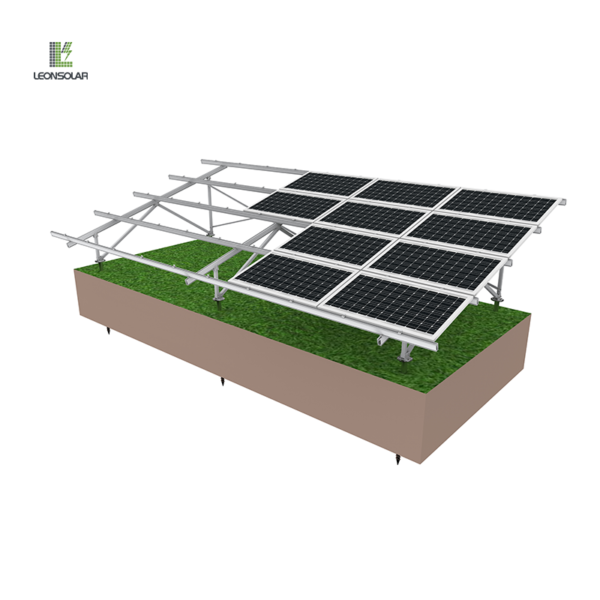 solar pv system installation effect, strong and stable structure