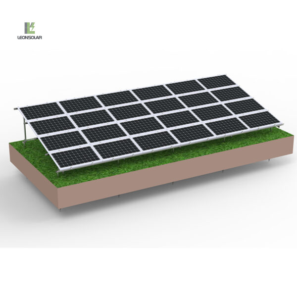 ground solar panel racks system price is cheap, widely used in ground solar power stations