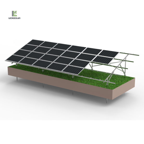 solar panel ground mount racks