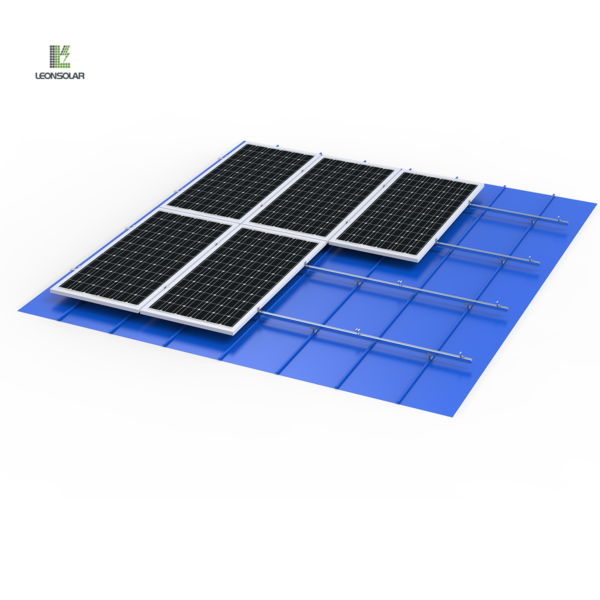 tin roof solar mounting system is simple and efficient to install