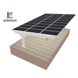 Carbon steel waterproof photovoltaic shed supplier, parking power generation, generated electricity to charge the car