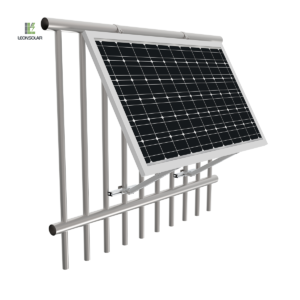 Balcony solar installation system effect