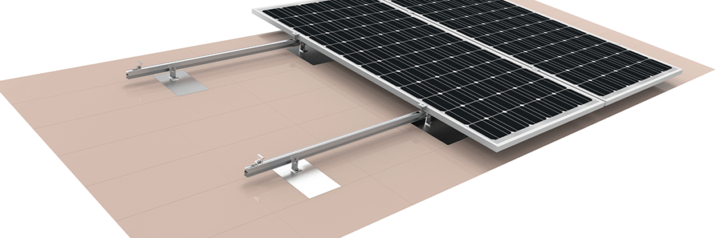 rooftop solar panel mount waterproof system